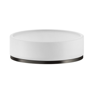 Seifenschale Gessi Inciso, zur Wandmontage, weiß podstawka, Finish Chrom