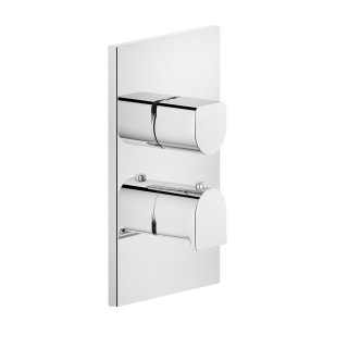 Armatur Brause- Gessi Inciso Shower, Unterputz, 1 wyjście wody, element Aufputz-, zawór zamykający jednokierunkowy , Chrom