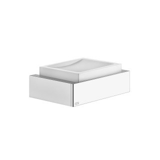 Seifenschale hängend Gessi Ovale, weiß, Finish Chrom