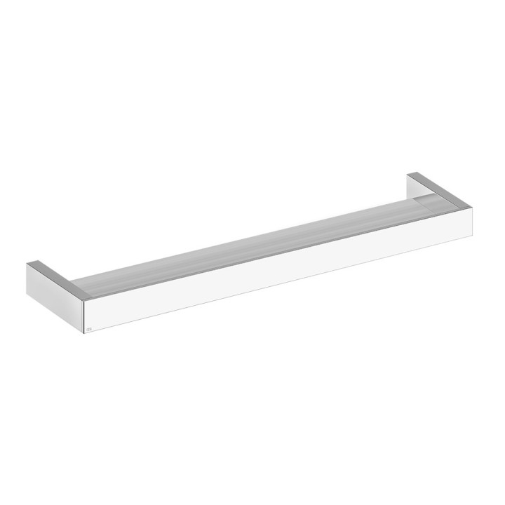 Korb Gessi Rettangolo, rechteckig, zur Wandmontage, 60x12cm, Chrom