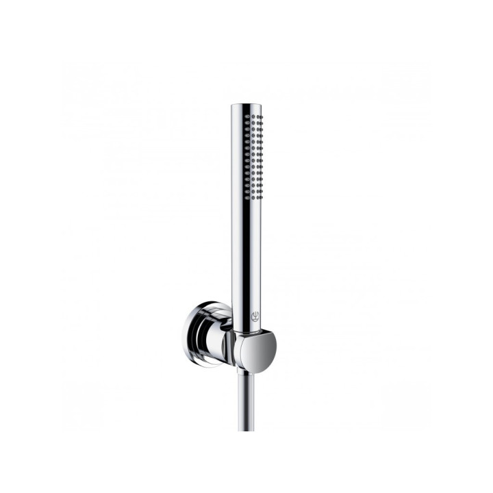 Set Wannen-/Dusch- Kludi Nova Fonte Puristic, Handbrause mit Schlauch i uchwytem, Chrom