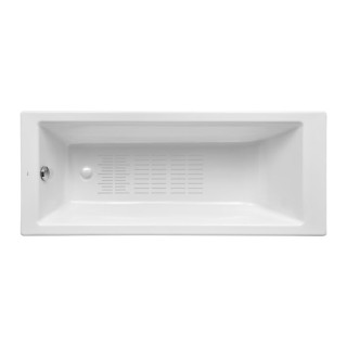 Badewanne rechteckig Roca Tampa, 150x70cm, gusseisern, weiß