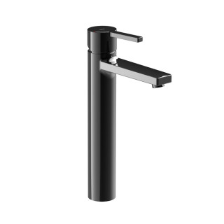 Waschtischarmatur Roca Naia Black, stehend, Höhe 167mm, ohne Stöpsel, schwarz