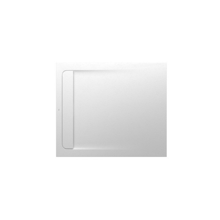 Duschwanne rechteckig Roca Aquos, 1000x800mm, ultracienki, Stonex, weiß