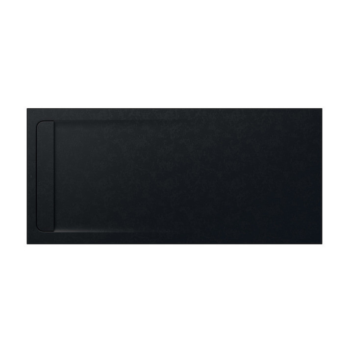 Duschwanne rechteckig Roca Aquos, 2000x800mm, ultracienki, Stonex, weiß