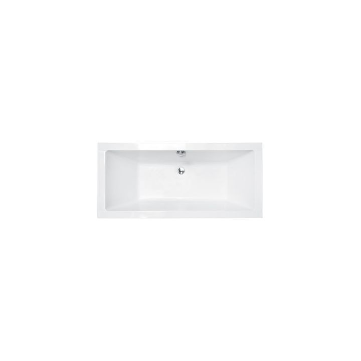 Badewanne rechteckig Besco Quadro 155x70 cm weiß - sanitbuy.pl