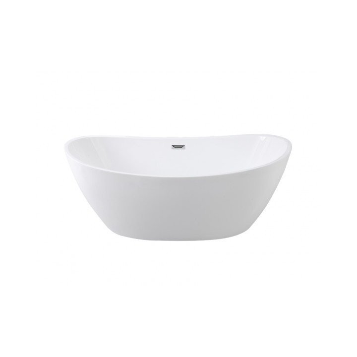 Badewanne freistehend Besco Melody, 170x80cm, weiß