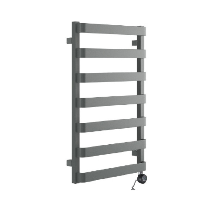 Grzejnik elektryczny Excellent Meteor 85S, 85x50cm, 400W, schwarz matt