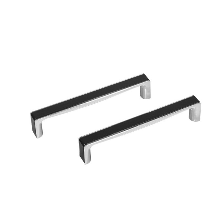 Halter wannowy Besco Oxa, 17cm, Chrom/weiß