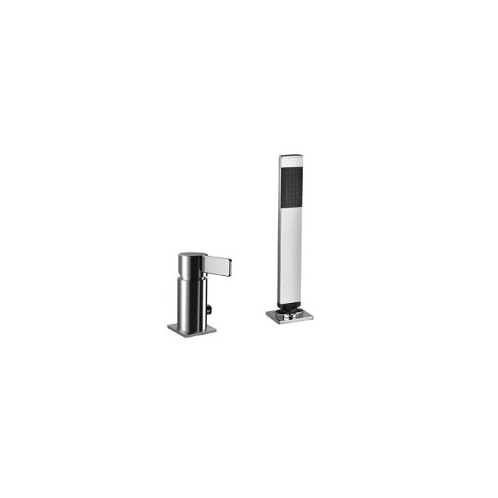 Wannenbatterie Paffoni Rock mit 3 Anschlüssen, Chrom- sanitbuy.pl