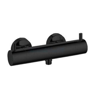 Armattur Brause- mit Thermostat Kludi BOZZ, schwarz matt