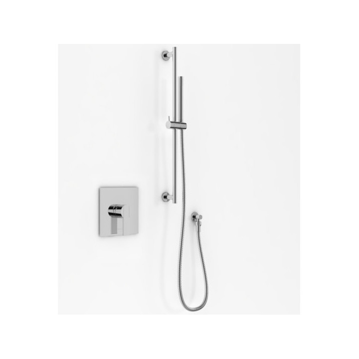 Dusch-set Kohlman Proxima, Unterputz, 1 wyjście wody, mit Halter, Chrom