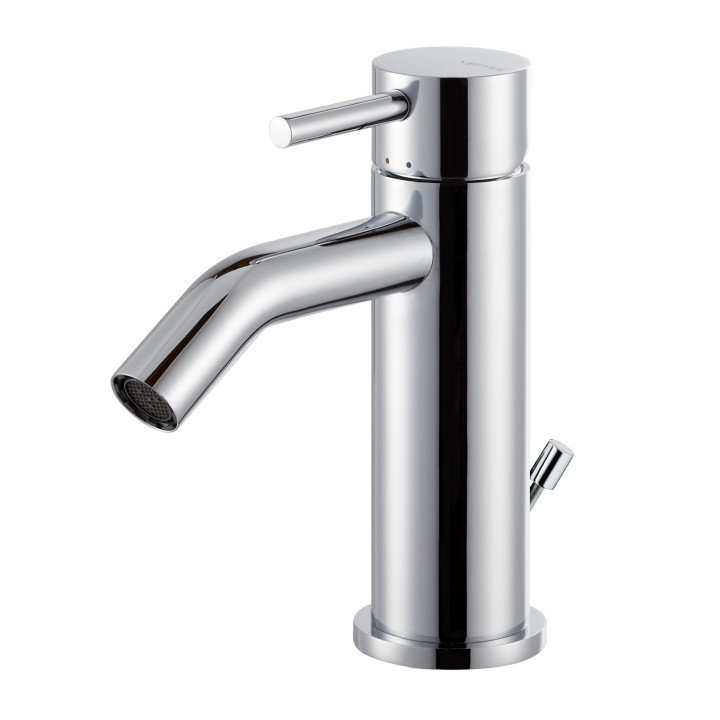 Waschtischarmatur Vema Maira, stehend, Höhe 168mm, ohne Stöpsel, Chrom