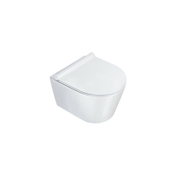Wand-wc Catalano Zero NF 46, bez kołnierza, 46x35cm, weiß