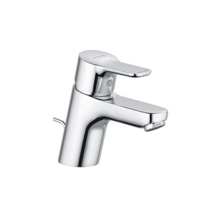 Waschtischarmatur Kludi Pure&Easy, stehend, Höhe 145mm, Set Ablauf-, Chrom