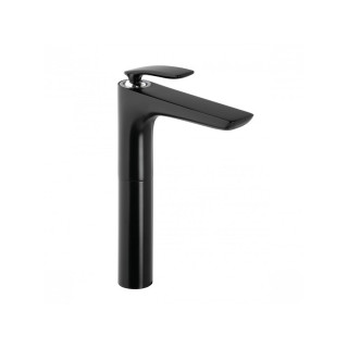 Waschtischarmattur Kludi Balance, stehend, Höhe 333mm, Auslauf 175mm, schwarz matt