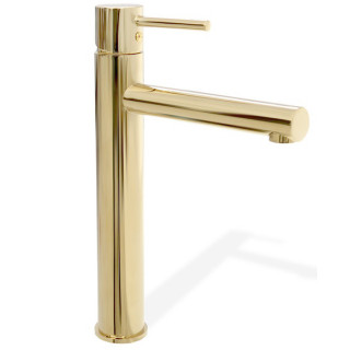 Waschtischarmatur Rea Tess, stehend, Höhe 315mm, Einhebel-, jasny golden