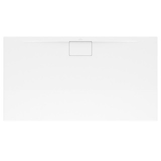 Brodzi rechteckig Villeroy&Boch Architectura MetalRim, 160x90cm, Acryl-, weiss alpin