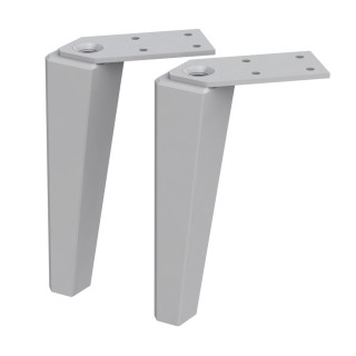 Set nóg Oristo Montebianco, 20cm, 2 sztuki, weiß matt