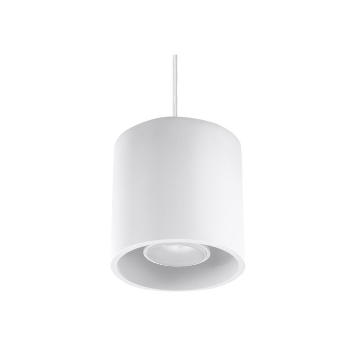 Lampa hängend Sollux Ligthing Orbis 1, 10cm, rund, GU10 1x40W, szara