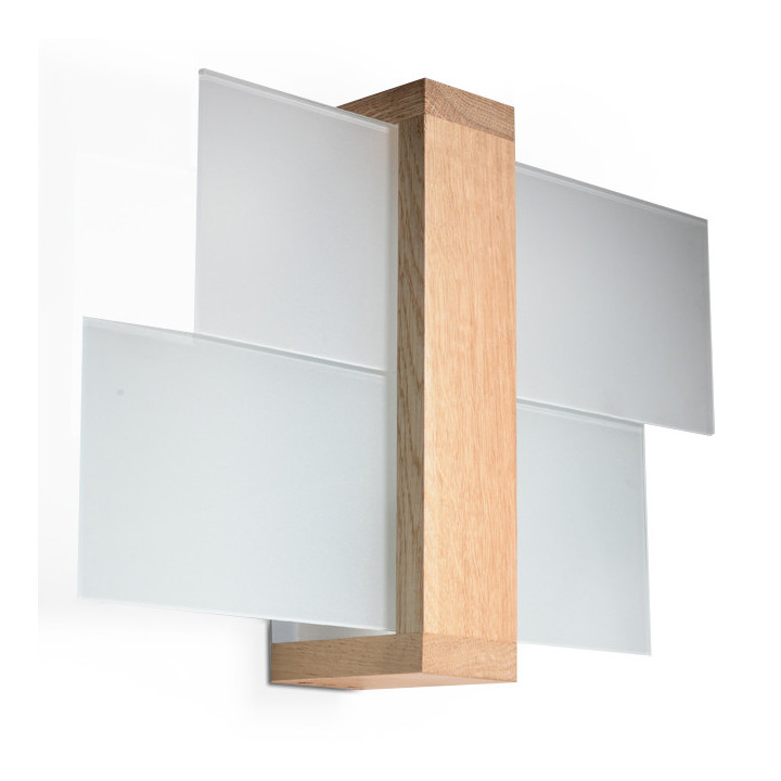 Wandleuchte Sollux Ligthing Feniks 1, 30cm, E27 1x60W, drewno wenge