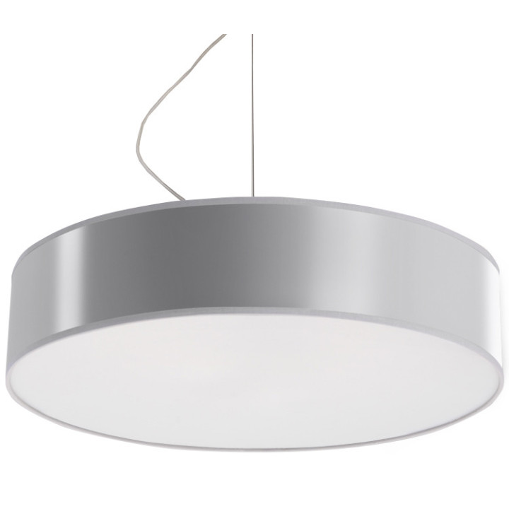 Lampa hängend Sollux Ligthing Arena 45, rund, 45cm, E27 3x60W, schwarz