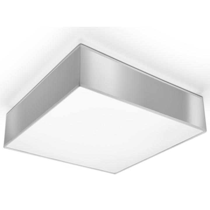 Plafon Sollux Ligthing Horus 35, quadratisch, 35cm, E27 2x60W, schwarz
