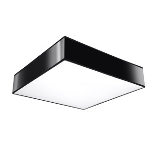 Plafon Sollux Ligthing Horus 45, quadratisch, 45cm, E27 3x60W, schwarz
