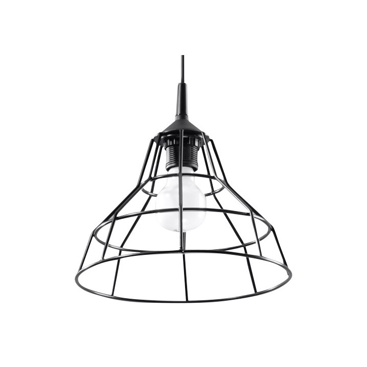 Lampa hängend Sollux Ligthing Anata, 25cm, E27 1x60W, weiß