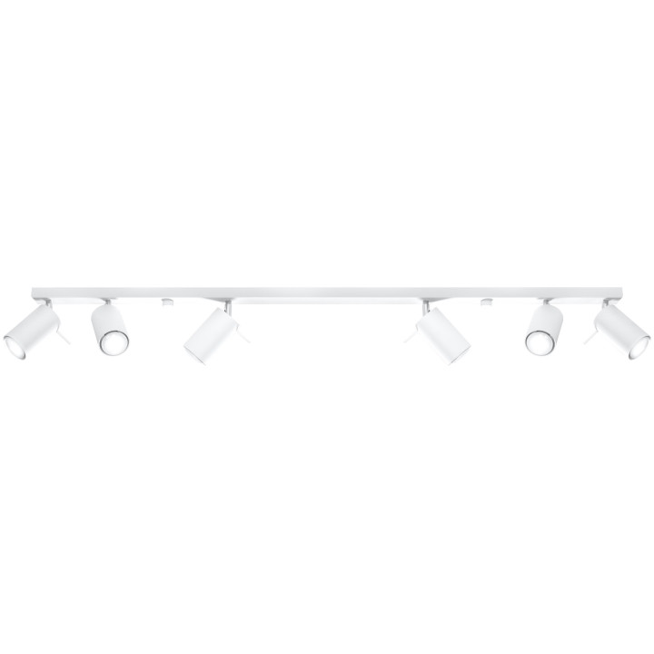 Plafon Sollux Ligthing Ring 4L, 80cm, 4xGU10 LED 6W, weiß