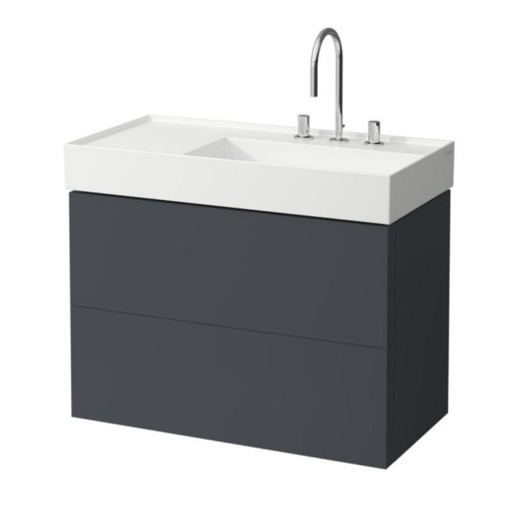 Wandspiegel Kartell by Laufen, Beleuchtung LED, 78cm, okrągłe, pomarańczowy