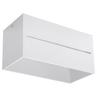 Plafon Sollux Ligthing Quad Maxi, 20cm, GU10 2x6W LED, weiß