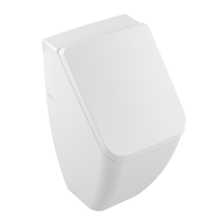 Urinal Villeroy&Boch Venticello, rechteckig, CeramicPlus, Weiss Alpin