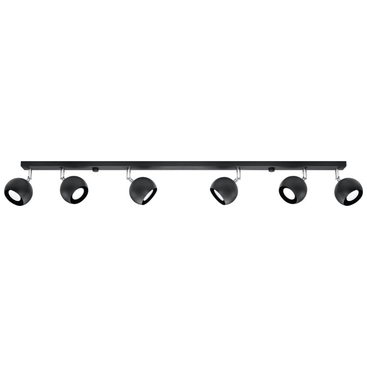 Plafon Sollux Ligthing Oculare 6L, 10x120cm, 6xGU10 LED 6W, weiß