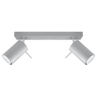 Wandleuchte Sollux Ligthing Ring 1, 8x15cm, 1xGU10 LED 6W, szary