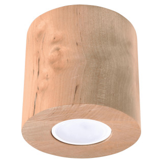 Plafon Sollux Ligthing Orbis, 10cm, beton, rund, 1xGU10 LED 6W, szary