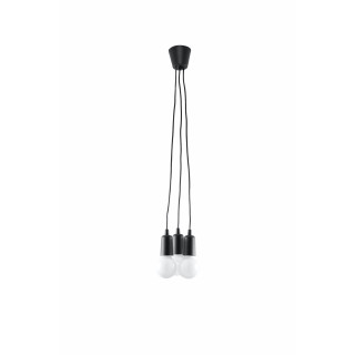 Lampa hängend Sollux Ligthing Diego 3, 16cm, 3xE27 60W, weiß