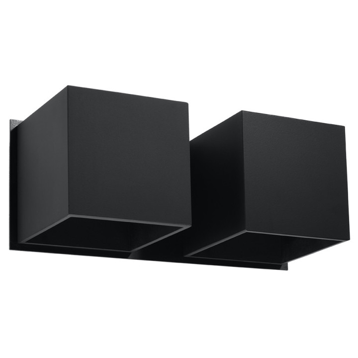 Wandleuchte Sollux Ligthing Quad 2, 26cm, doppelt, GU9 2x40W, weiß
