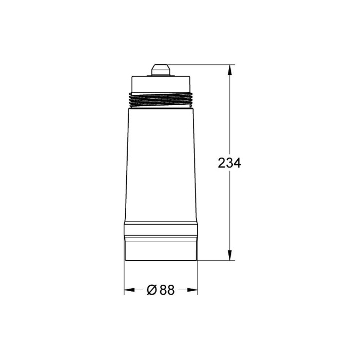 Filtr Grohe Blue, z węglem aktywnym, 1 sztuka