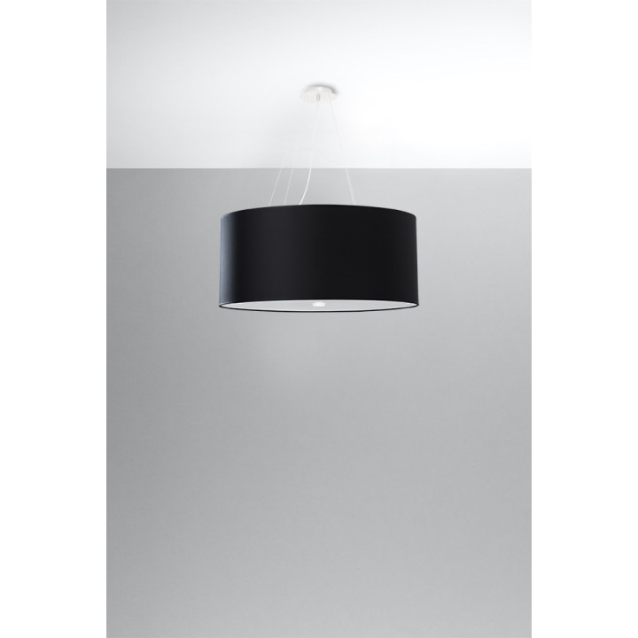 Żyrandol Sollux Ligthing Otto 60, rund, 60x60cm, E27 5x60W, weiß