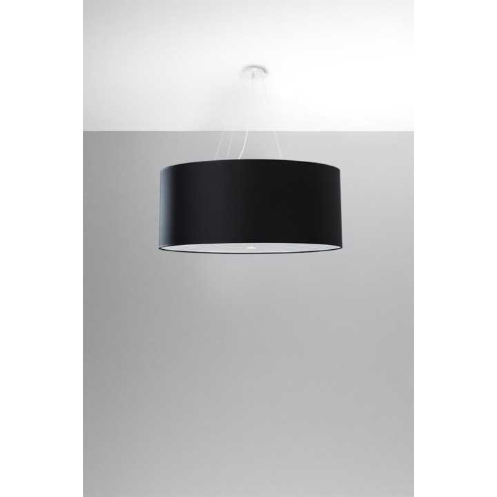 Żyrandol Sollux Ligthing Otto 70, rund, 70x70cm, E27 6x60W, weiß