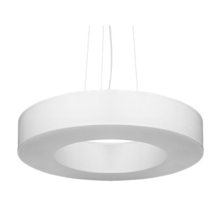 Żyrandol Sollux Ligthing Saturno 50, rund, 50x50cm, E27 5x60W, weiß
