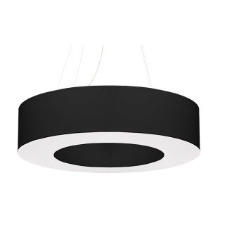 Żyrandol Sollux Ligthing Saturno 70, rund, 70x70cm, E27 5x60W, weiß
