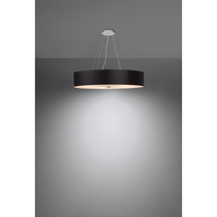 Żyrandol Sollux Ligthing Skala 70, rund, 70x70cm, E27 6x60W, weiß