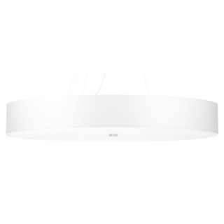 Żyrandol Sollux Ligthing Skala 90, rund, 90x90cm, E27 6x60W, weiß
