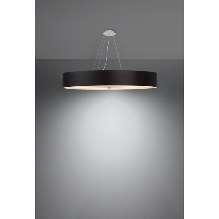 Żyrandol Sollux Ligthing Skala 100, rund, 100x100cm, E27 6x60W, weiß