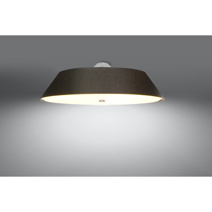 Plafon Sollux Ligthing Vega 70, rund, 70x70cm, E27 5x60W, weiß