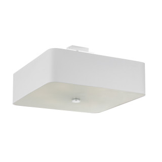 Żyrandol Sollux Ligthing Lokko 1, quadratisch, 45x45cm, E27 5x60W, weiß