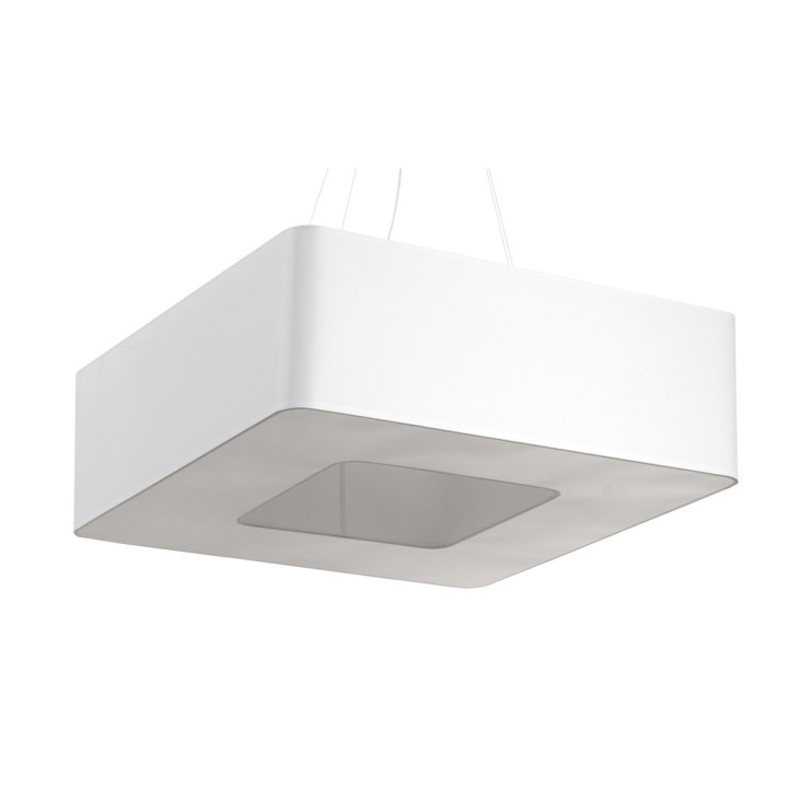 Żyrandol Sollux Ligthing Santa Bis 120, 120x25cm, E27 5x60W, weiß