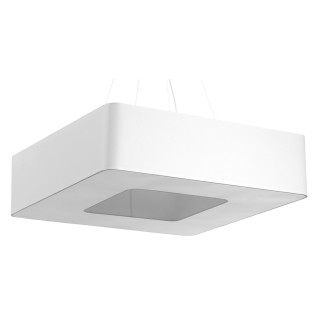 Żyrandol Sollux Ligthing Urano 60, quadratisch, 60x60cm, E27 8x60W, weiß